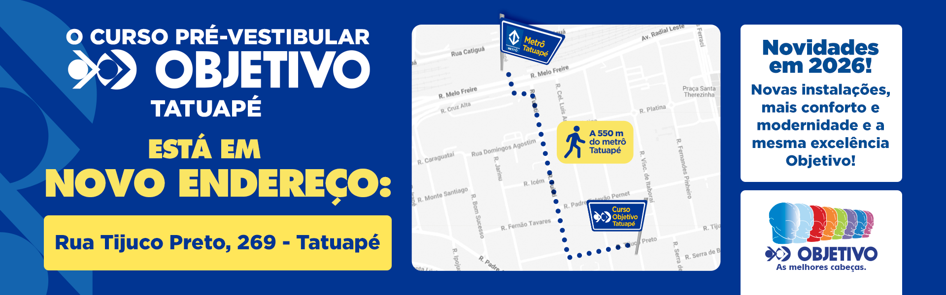 Novo endereço